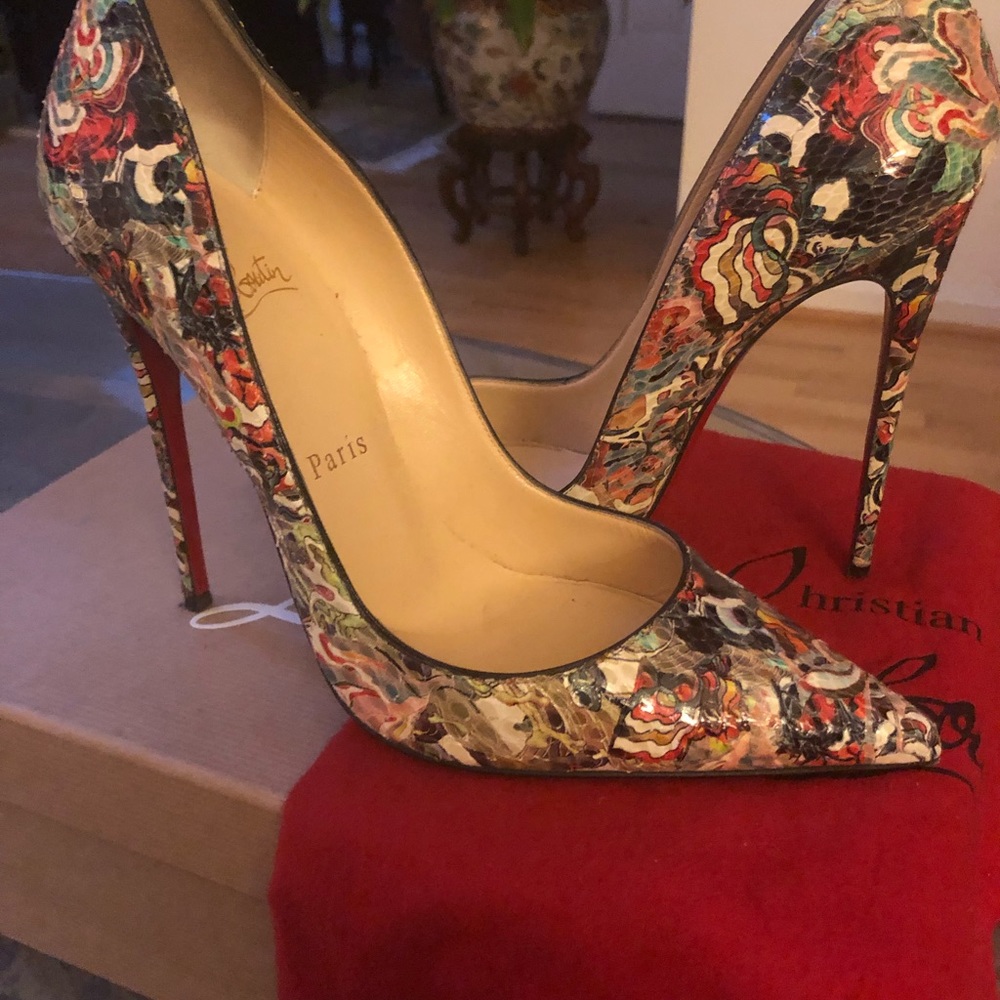 Beautiful And Unique Python Louboutins!! - image 2